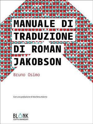 cover image of Manuale di traduzione di Roman Jakobson